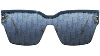 DiorClub M4U Blue Geometric Sunglasses