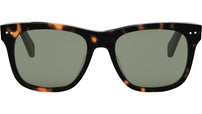 Celine Thin Tortoise Square Sunglasses