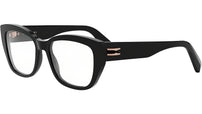 B.zero1 Black Geometric Eyeglasses