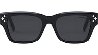 CD Diamond S2I Black Geometric Sunglasses