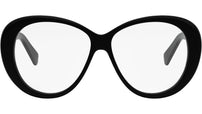 3 Dots Black Butterfly Eyeglasses