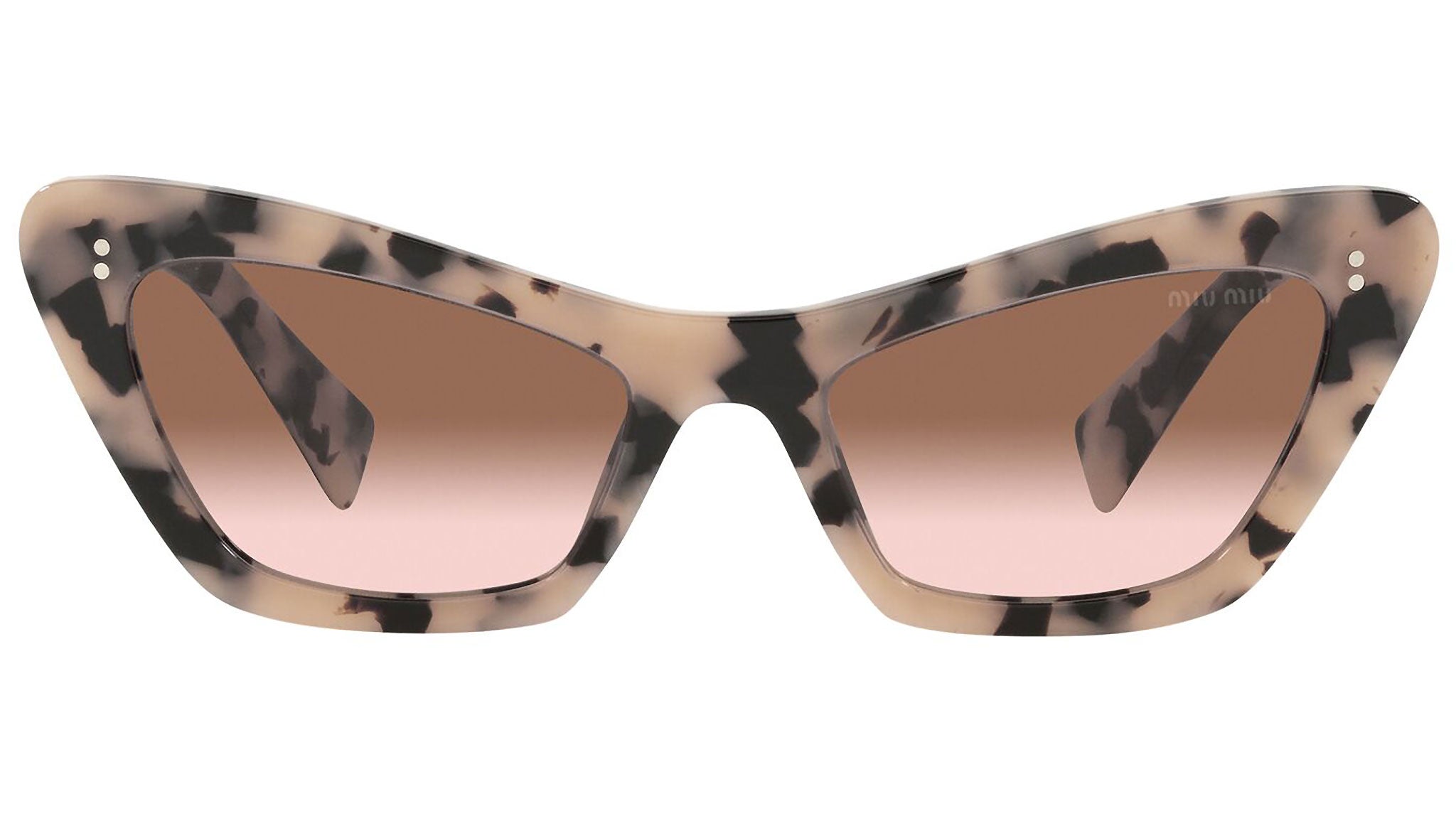 MU 03XS 07D0A6 havana / transparent pink