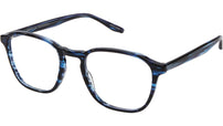 Zorin Blue Geometric Eyeglasses