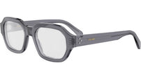 CELINE 3 Dots Grey Geometric Eyeglasses