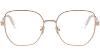 DiorCannageO B2U Rose Gold Butterfly Eyeglasses