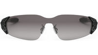 DiorBay M1U Black Oval Sunglasses