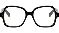 CELINE Thin Black Geometric Eyeglasses