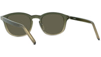 K Logo Green Square Sunglasses