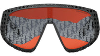 Dior3D M1U Matte Black Mask Sunglasses