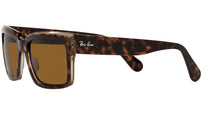 Inverness RB2191 129257 havana on transparent brown