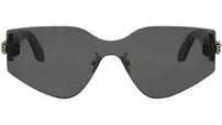 Serpenti Black Mask Sunglasses