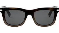 DiorBlackSuit S11I Havana Geometric Sunglasses