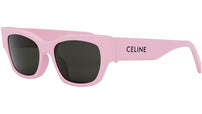 CELINE Monochroms Pink Rectangular Sunglasses