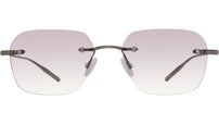 Louie Silver Square Sunglasses