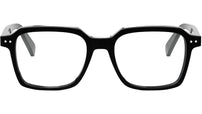 CELINE Thin Black Square Eyeglasses