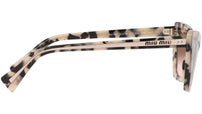 MU 03XS 07D0A6 havana / transparent pink
