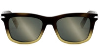 DiorBlackSuit S11I Havana Geometric Sunglasses