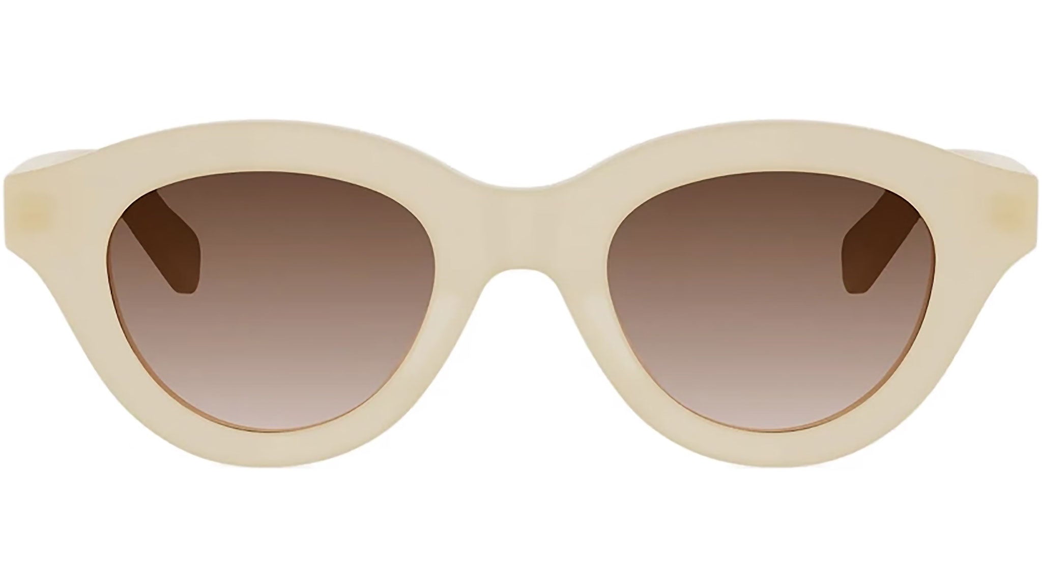Triomphe Mini Yellow Round Sunglasses
