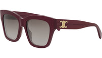Triomphe Red Geometric Sunglasses
