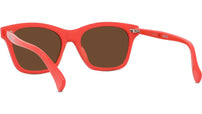 Boke Flower Red Square Sunglasses