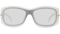 G180 Transparent Oval Sunglasses