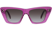 CELINE 3 Dots Violet Cat Eye Sunglasses