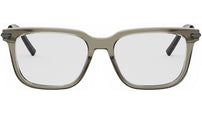 DiorBlackSuitO 12I Shiny Brown Squared Eyeglasses
