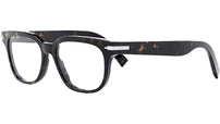 DiorBlackSuitO S11I Havana Geometric Eyeglasses