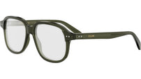 CELINE Thin Green Square Eyeglasses
