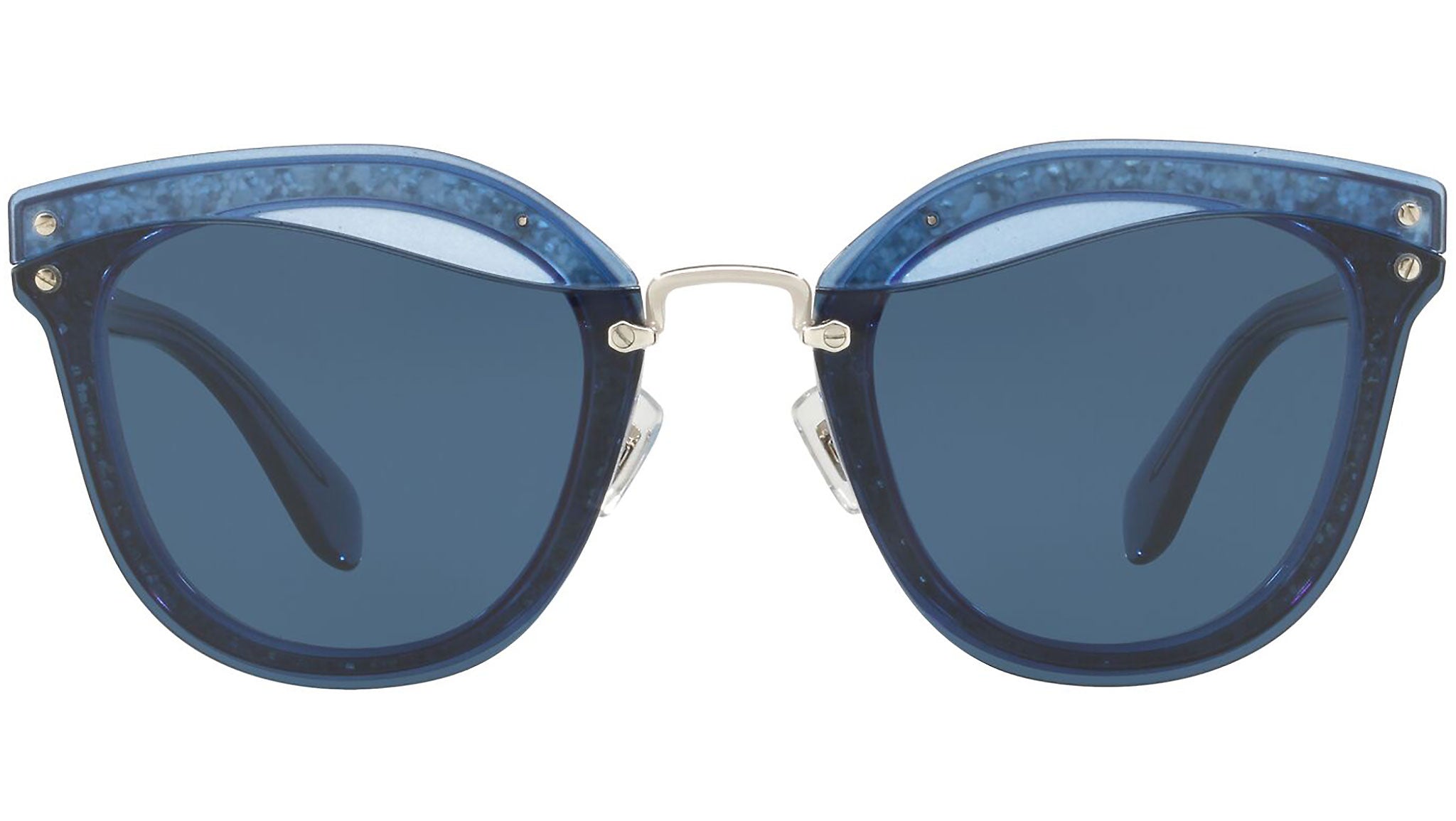 MU 03TS SRM1V1 transparent blue / glitter