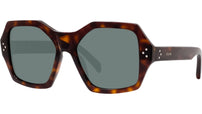Bold Tortoise Geometric Sunglasses