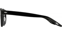 Oxford Black Round Eyeglasses