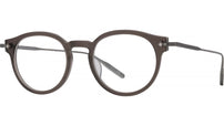 Eugene Grey Round Eyeglasses