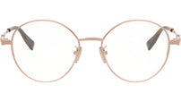 Bvlgari Bvlgari Gold Round Eyeglasses