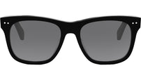 Celine Thin Black Square Sunglasses