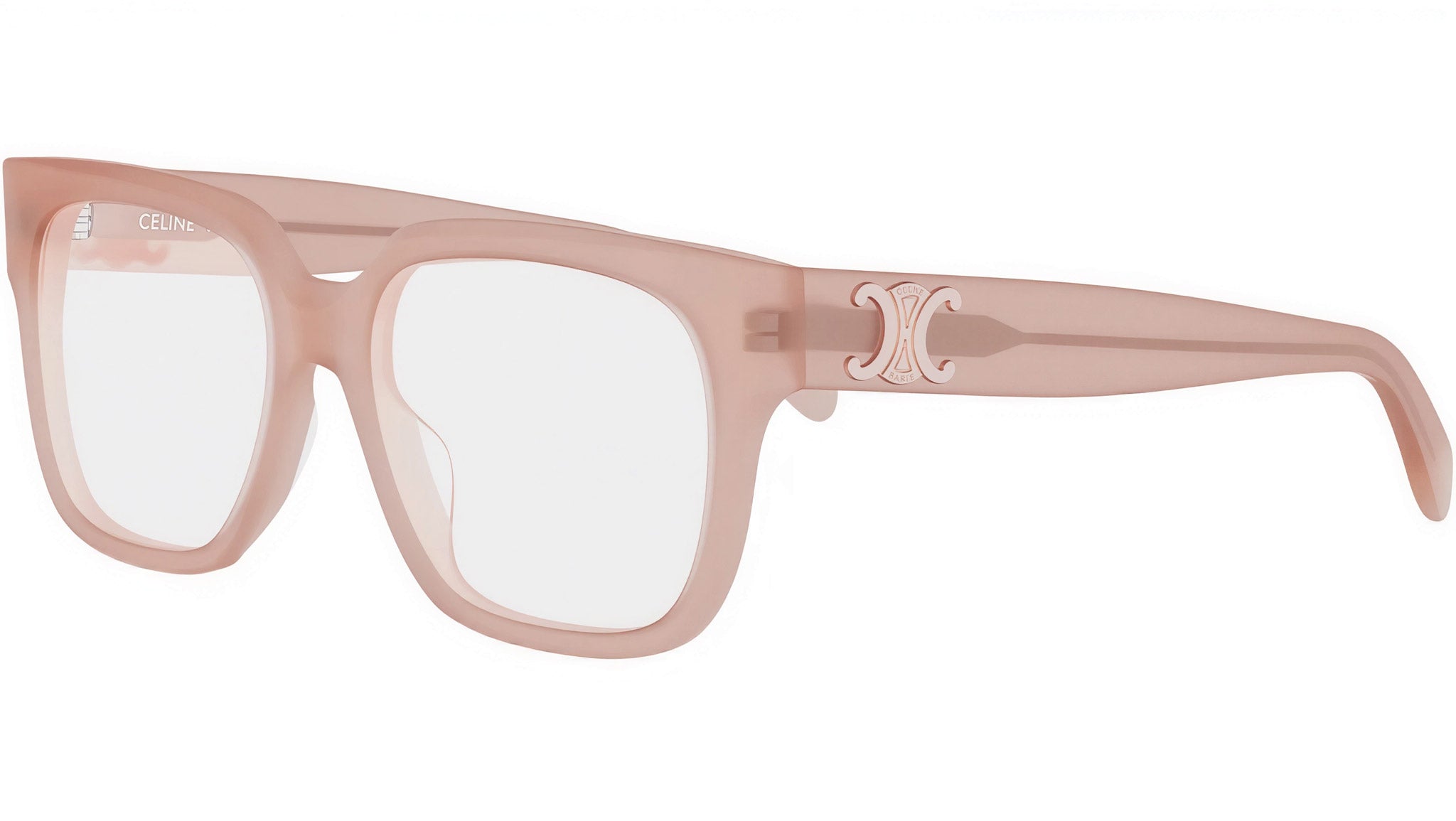 Triomphe Orange Square Sunglasses