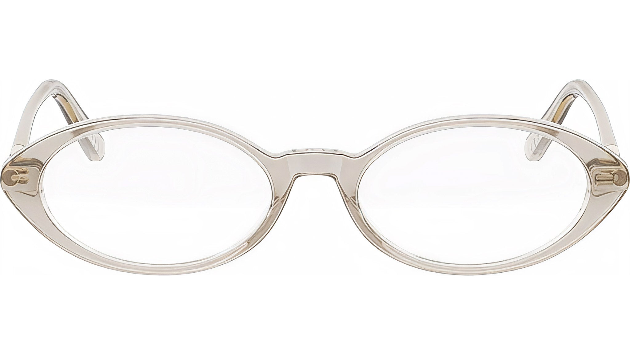 Mini CD O R8I Green Oval Eyeglasses