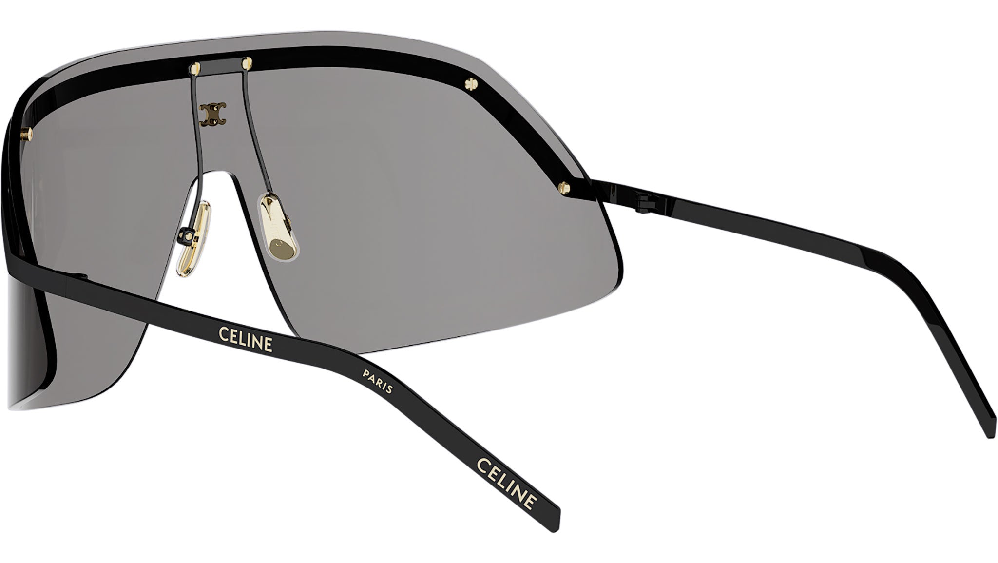 Morning Shade Black Mask Sunglasses