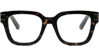 DiorSignatureO S5I Havana Square Eyeglasses