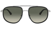 PO2465S silver and black grey