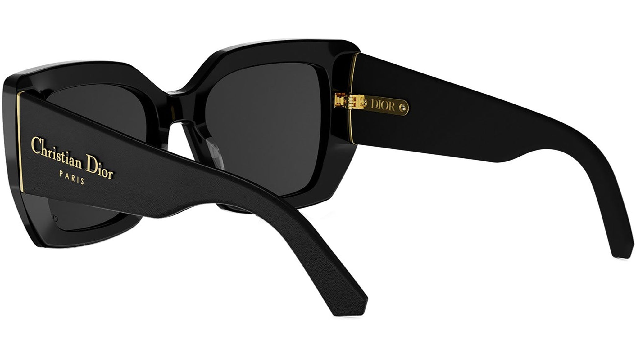 DiorOmbre S2I Black Square Sunglasses
