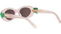 Dior Clover B1I Pink Oval Sunglasses
