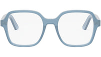 DiorMidnightO S1I Shiny Blue Geometric Eyeglasses