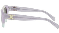Triomphe Purple Cat Eye Sunglasses