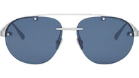 Octo Finissimo Matte Silver Pilot Sunglasses