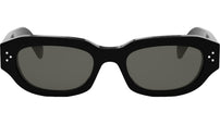 3 Dots Black Geometric Sunglasses