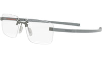 Flex Silver Rectangular Eyeglasses