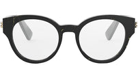 B.zero1 Black Round Eyeglasses