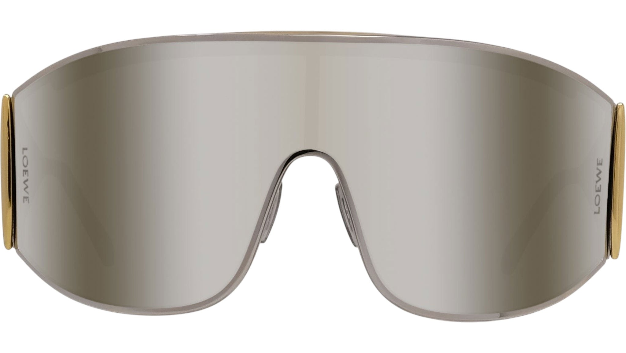 Speed Shield Silver Mask Sunglasses