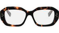 3 Dots Tortoise Geometric Eyeglasses